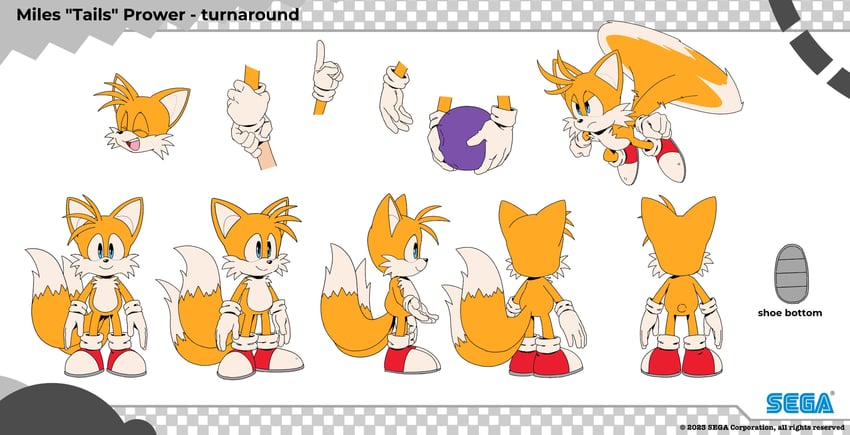 tails (sonic and 2 more) drawn by tyson_hesse
