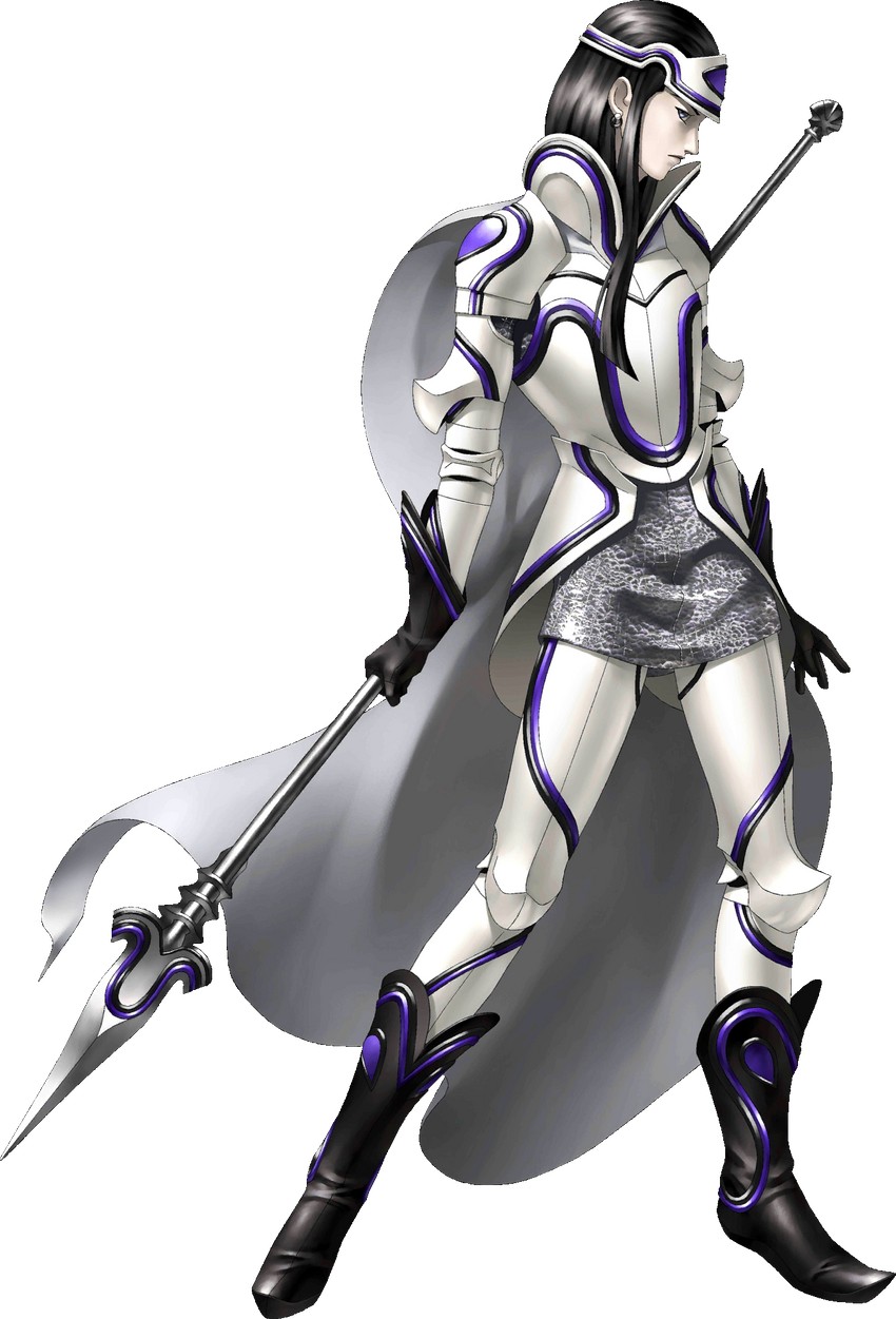 cu chulainn (shin megami tensei and 1 more) drawn by kazuma_kaneko