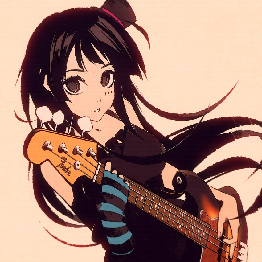 akiyama mio (k-on! and 1 more) drawn by moshimoshibe