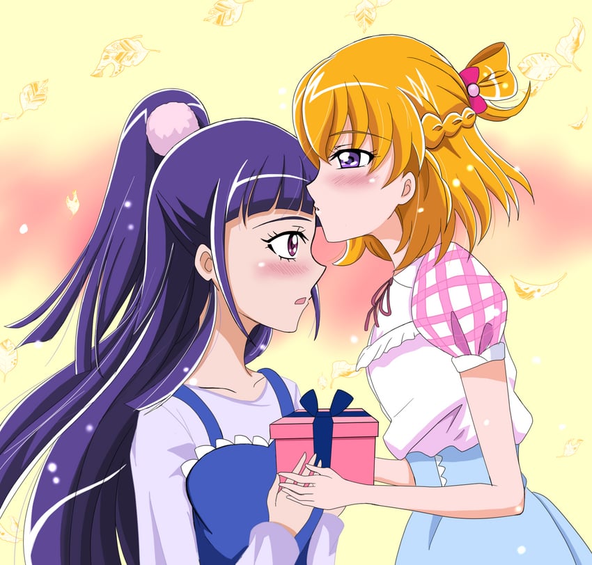 asahina mirai and izayoi liko (precure and 1 more) drawn by genesishisyou