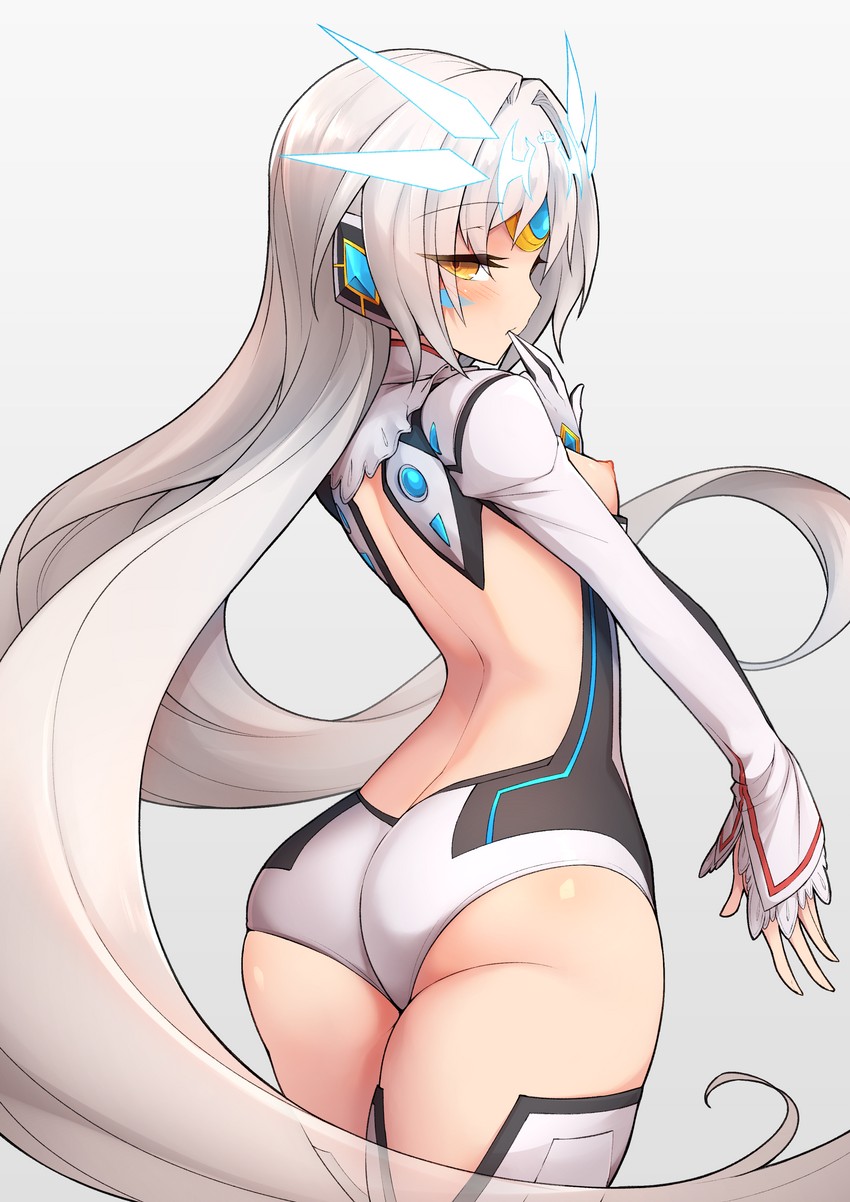 eve and code: battle seraph (elsword) drawn by waero