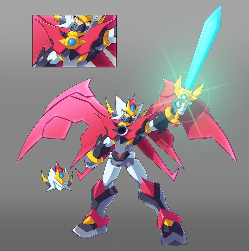 mazinkaiser (mega man and 3 more) drawn by ultimatemaverickx