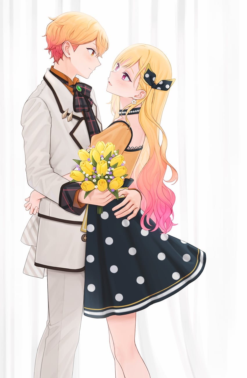 tenma tsukasa and tenma saki (project sekai) drawn by 2_(tsvf3235)