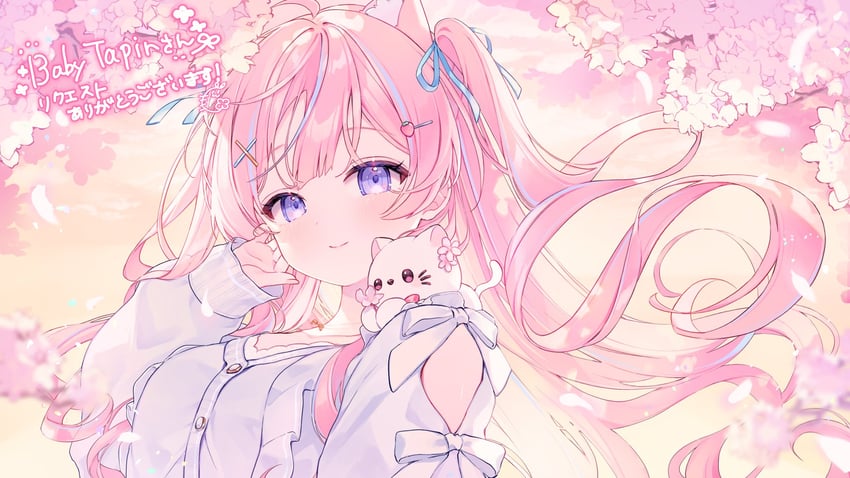 itigori ena (indie virtual youtuber) drawn by komomo_(2899)