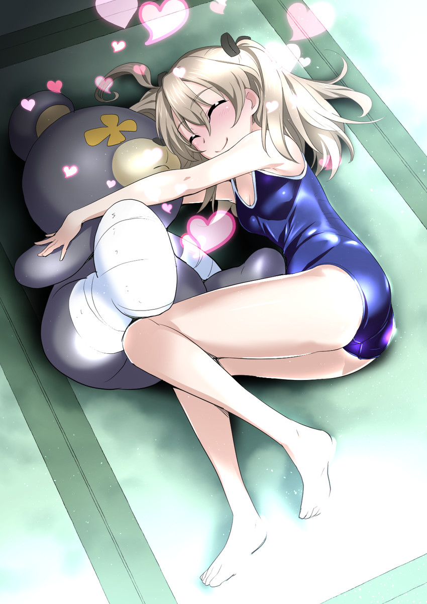 shimada arisu and boko (girls und panzer) drawn by nakahira_guy