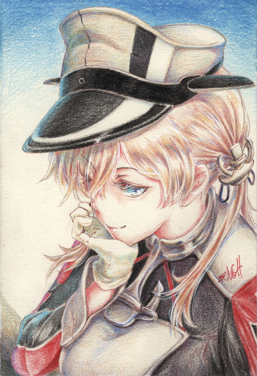 prinz eugen (kantai collection) drawn by tesun_(g_noh)