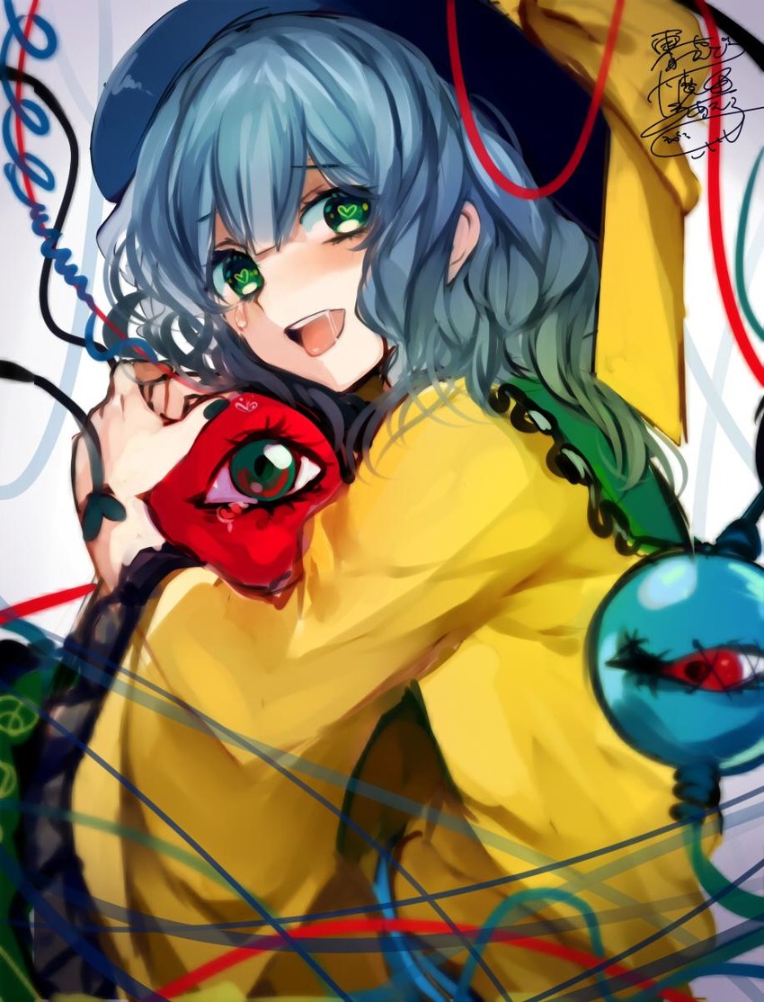 komeiji koishi and komeiji satori (touhou) drawn by daimaou_ruaeru