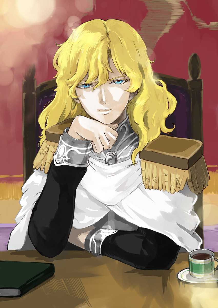 reinhard von lohengramm (ginga eiyuu densetsu) drawn by narumi_(uminari)