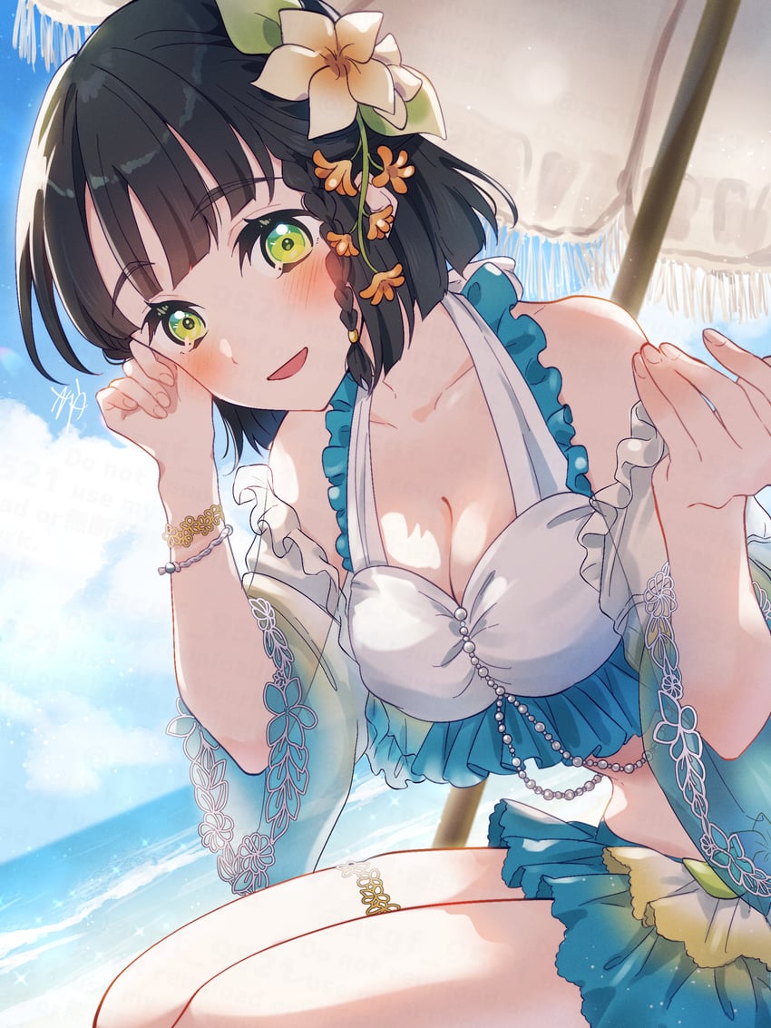 momose ginko (love live! and 1 more) drawn by kyaku_tasu