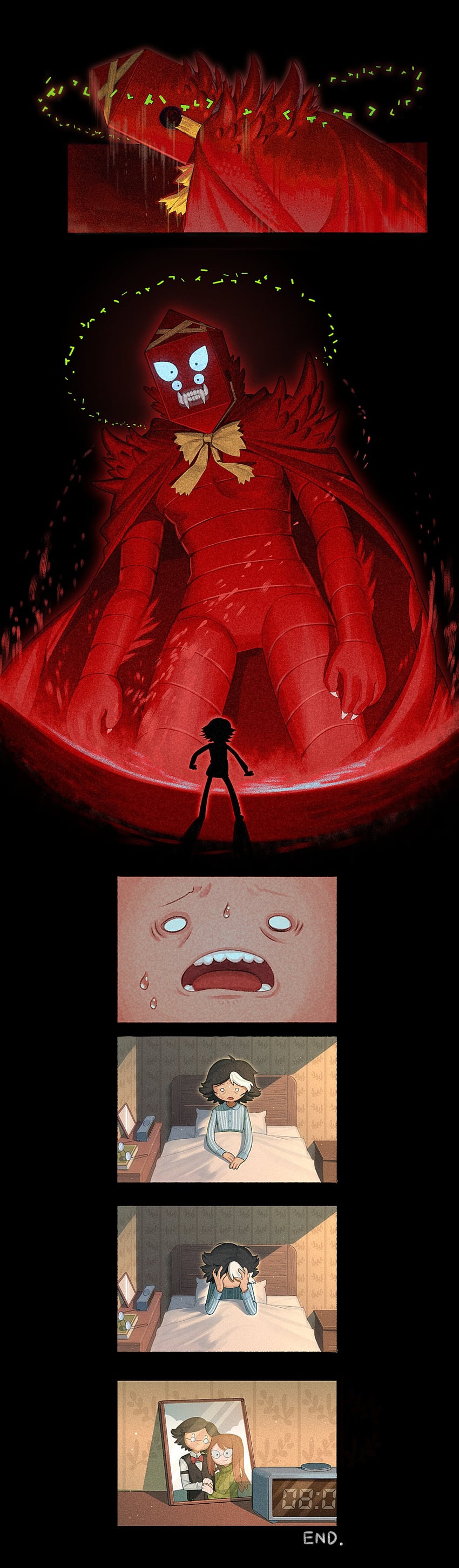 simon petrikov, betty grof, golb, and golbetty (adventure time and 1 more) drawn by h_ikenuma
