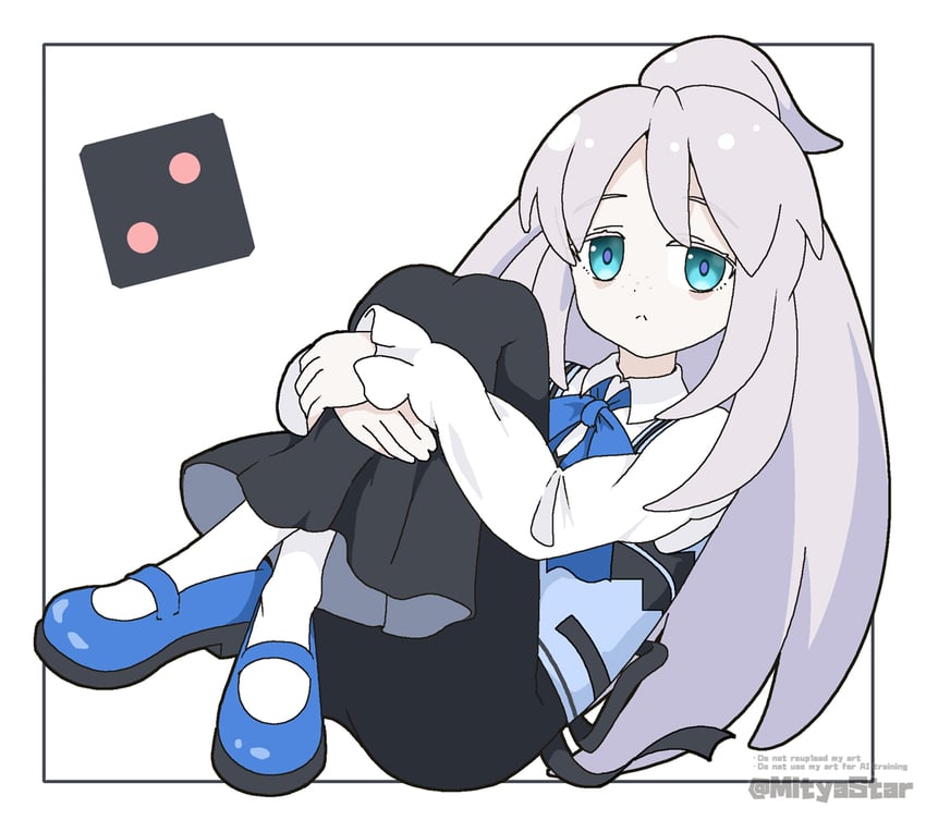 kafuu chino and deux murasame (gundam and 2 more) drawn by mitya