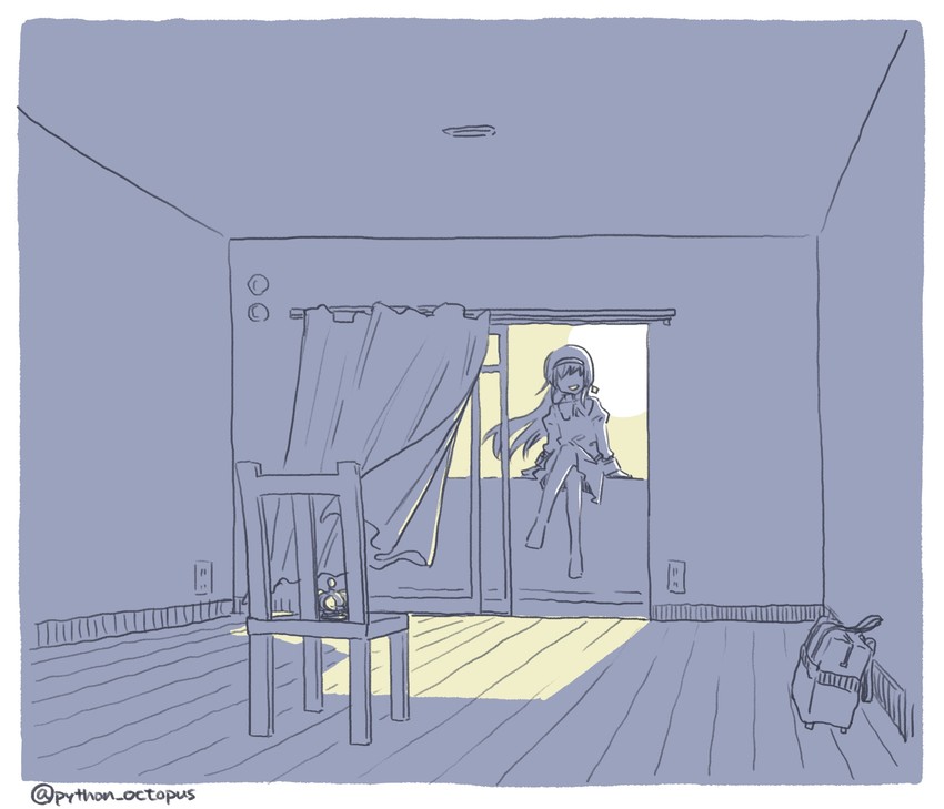 akemi homura (mahou shoujo madoka magica and 1 more) drawn by python_octopus