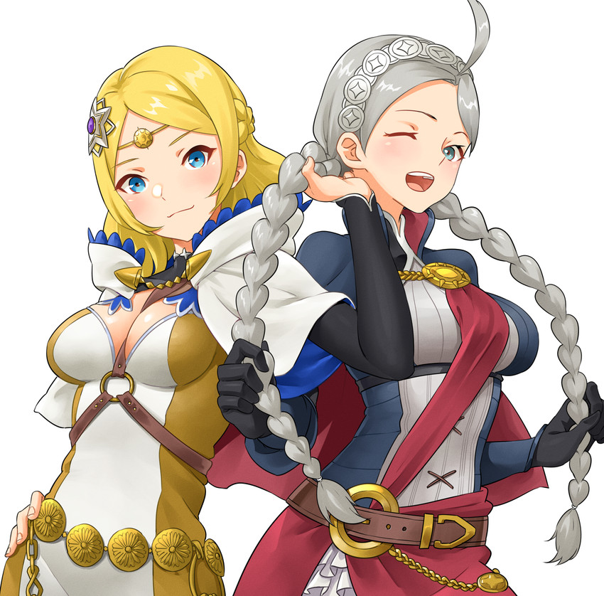 nina and lianna (fire emblem and 3 more) drawn by igni_tion