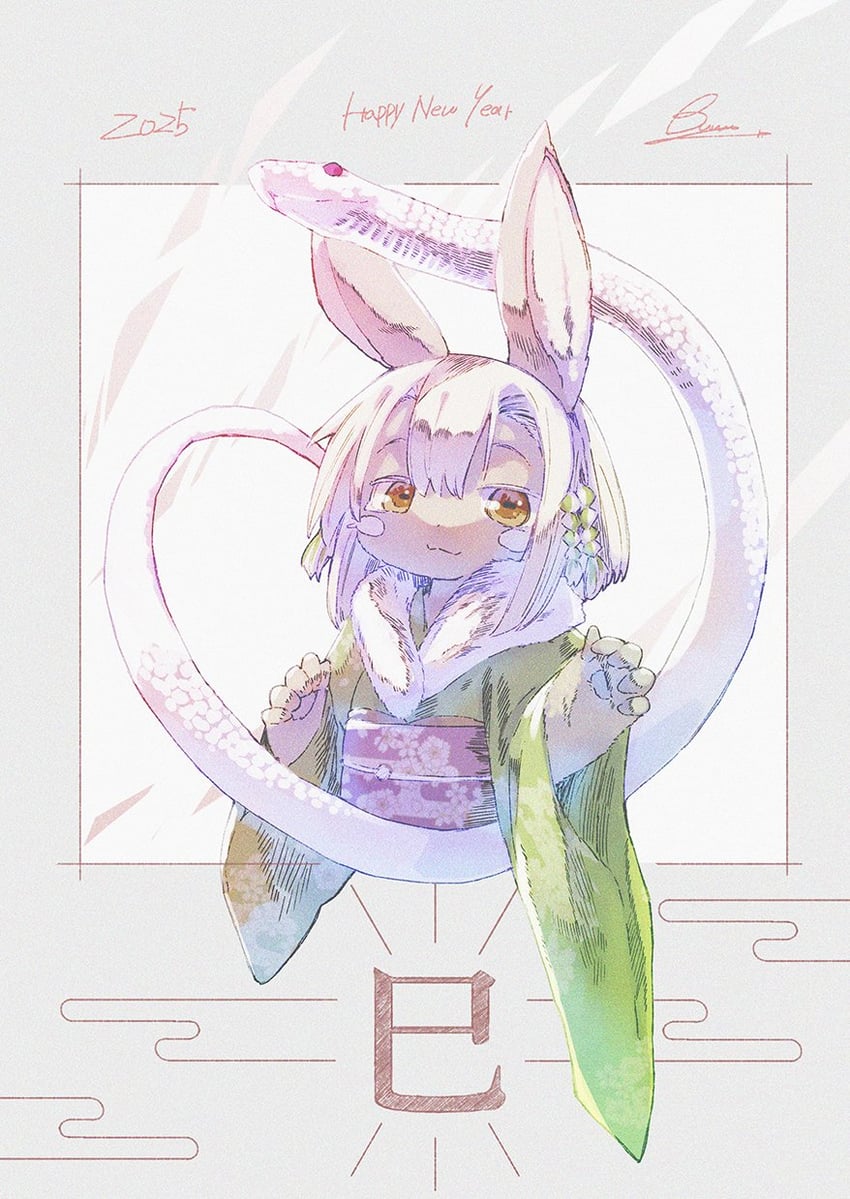 nanachi (made in abyss) drawn by buna_(beech_forest)