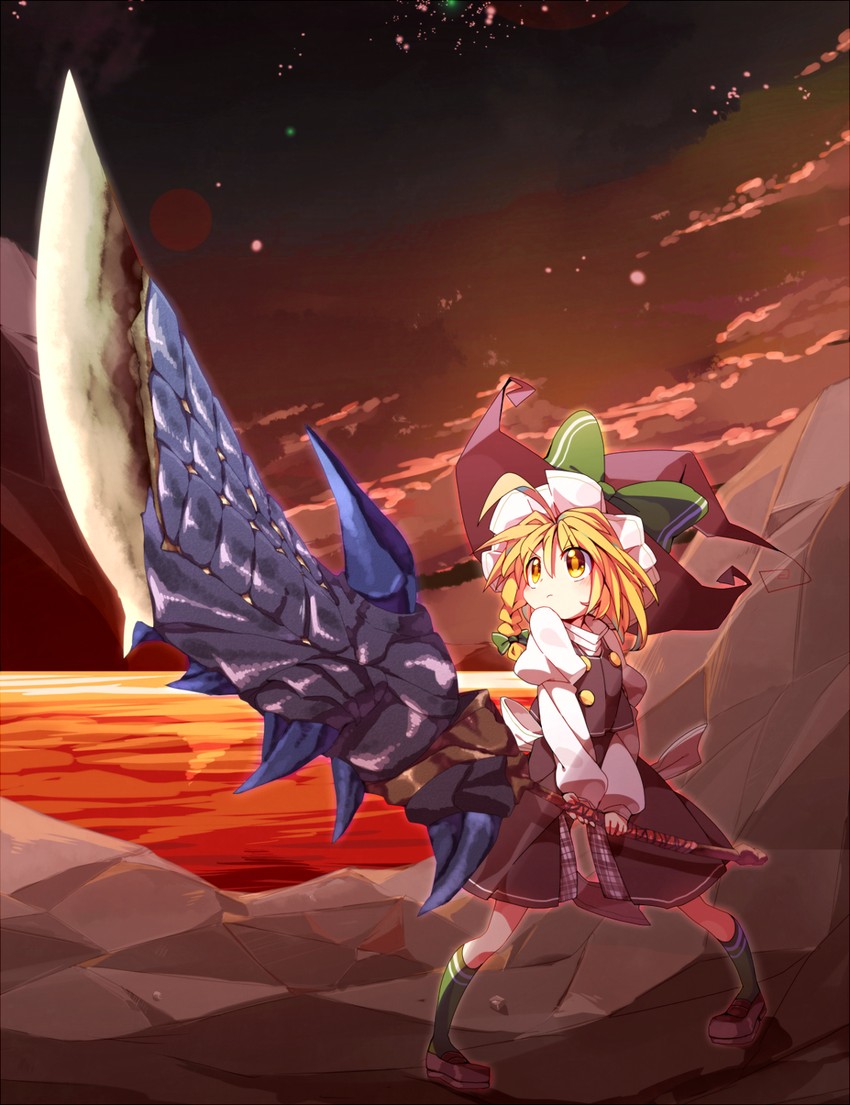 kirisame marisa (touhou and 1 more) drawn by usamata