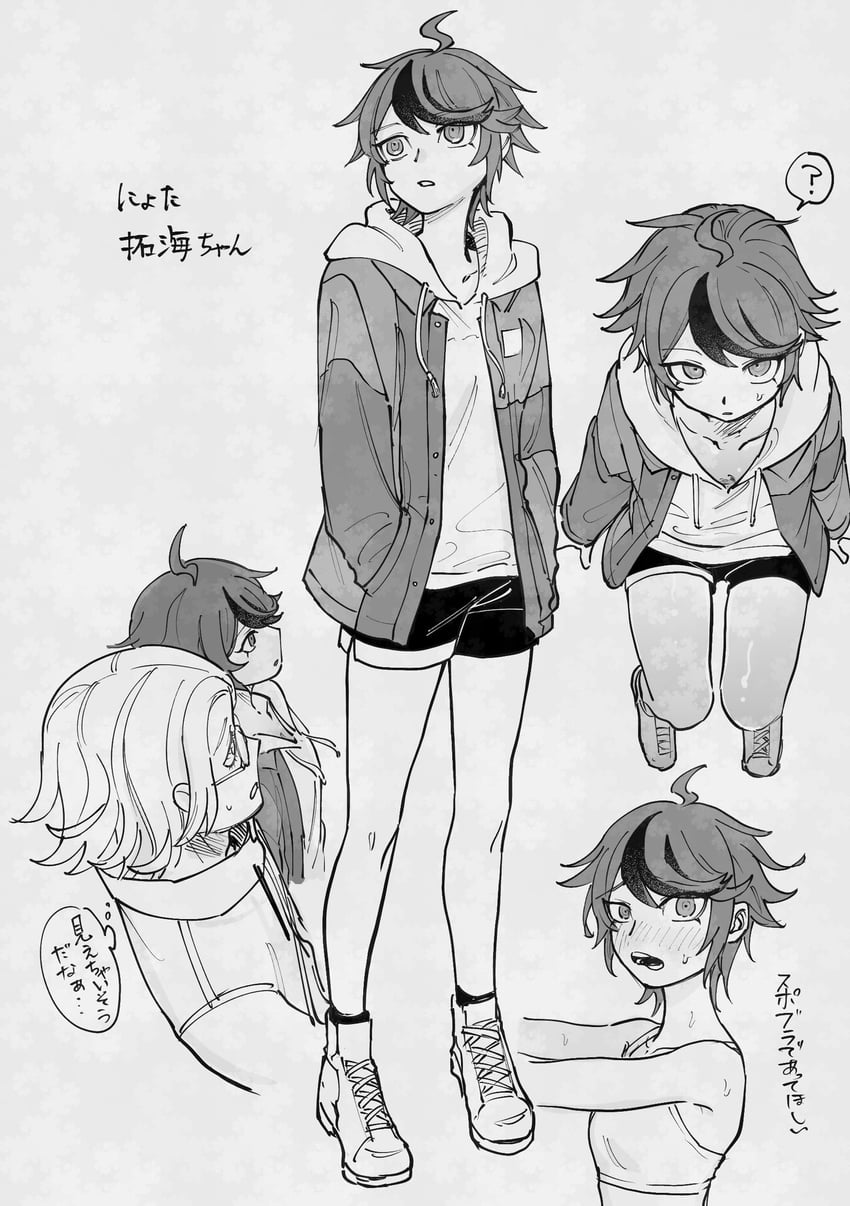 aotsuki eito and sumino takumi (the hundred line -last defense academy-) drawn by wagomu_722