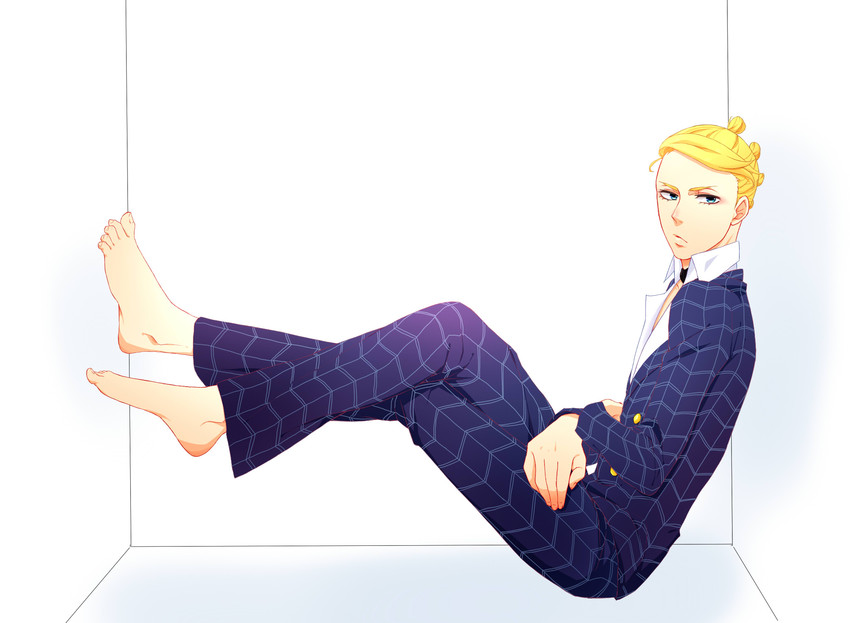prosciutto (jojo no kimyou na bouken and 1 more) drawn by xxkrm