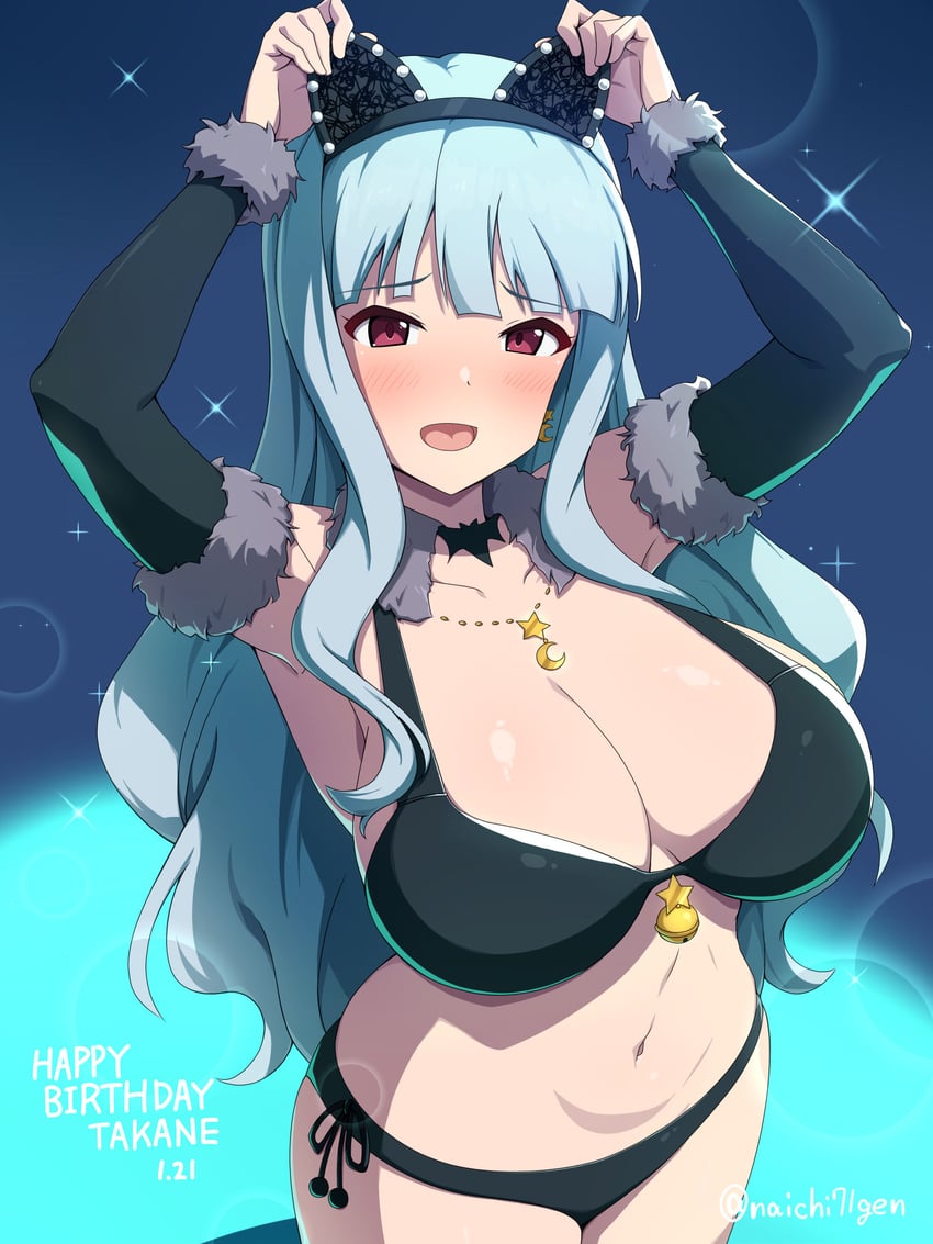 shijou takane (idolmaster and 2 more) drawn by mei_ichi