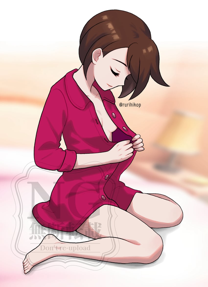 gloria (pokemon and 1 more) drawn by rurihikop