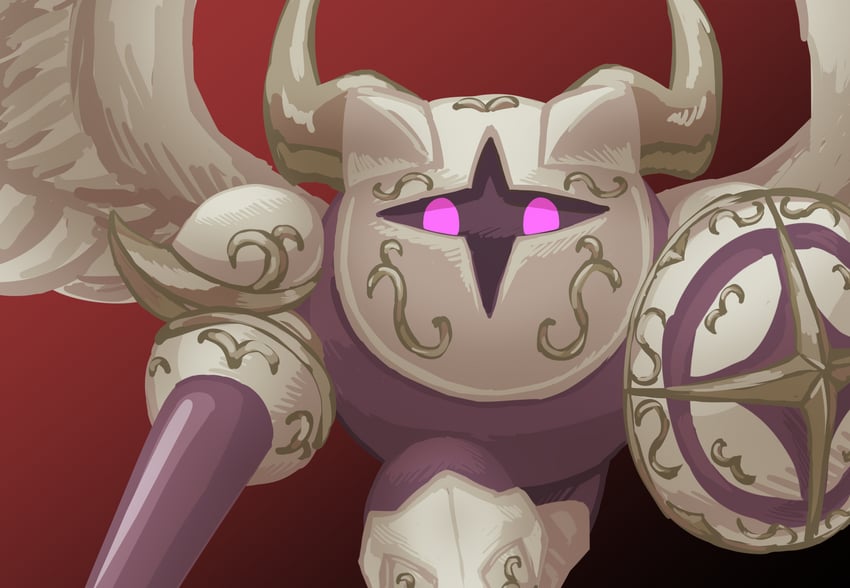 galacta knight (kirby and 1 more) drawn by shibulio