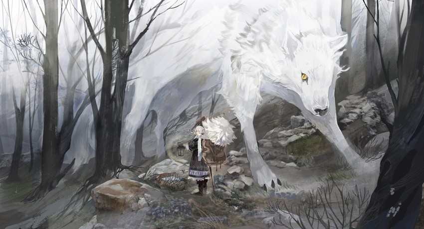 peyote (pixiv fantasia and 1 more) drawn by luyis16