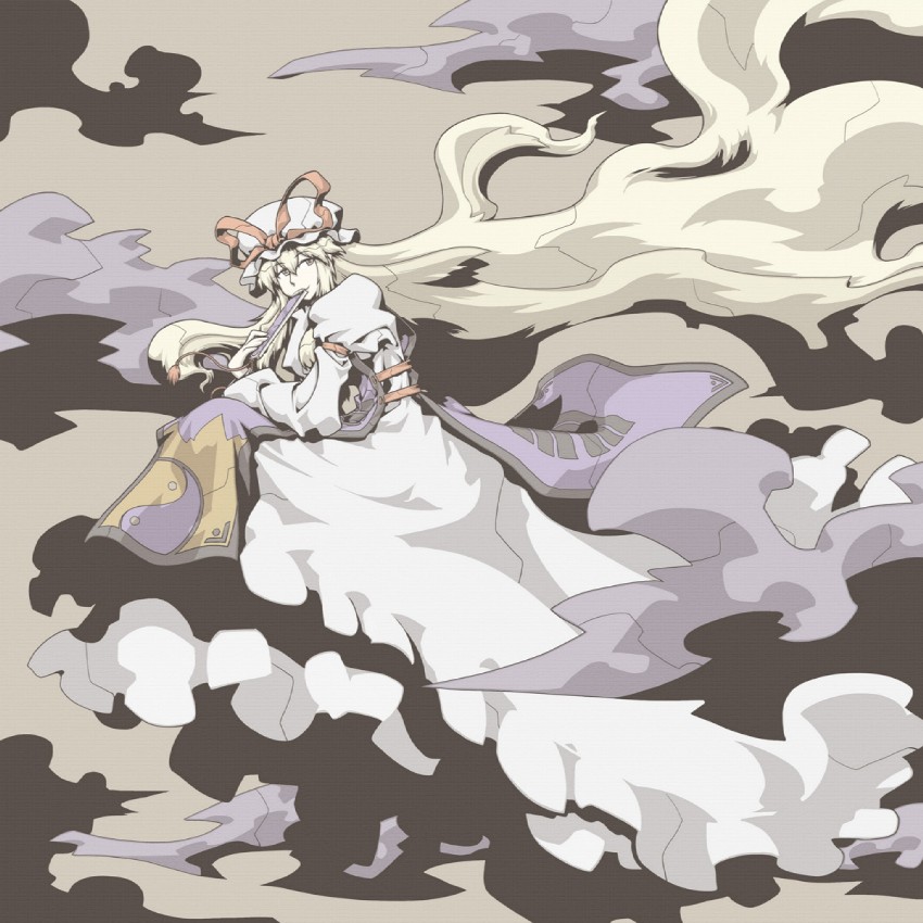 yakumo yukari (touhou) drawn by natsue