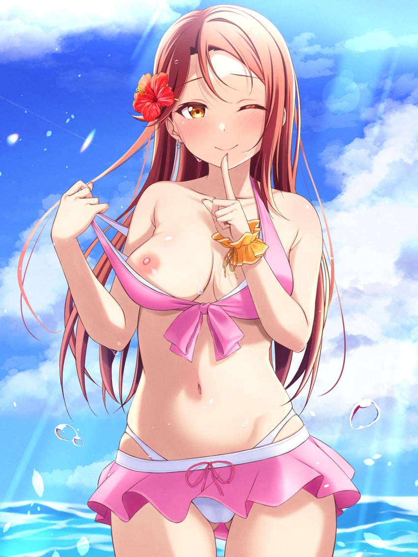 sakurauchi riko (love live! and 1 more) drawn by mobukichi