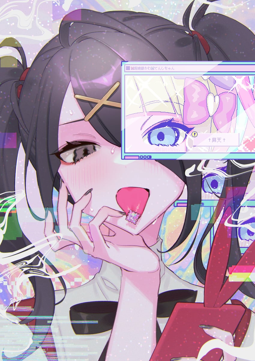 chouzetsusaikawa tenshi-chan and ame-chan (needy girl overdose) drawn by tendoshi