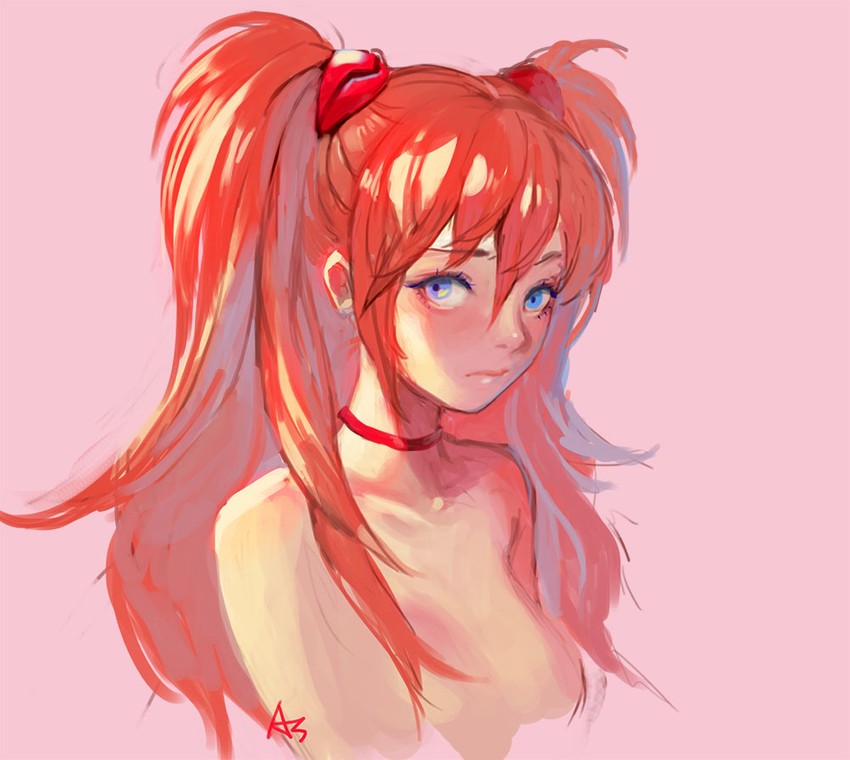 souryuu asuka langley (neon genesis evangelion) drawn by ask_(dreaming_cat)