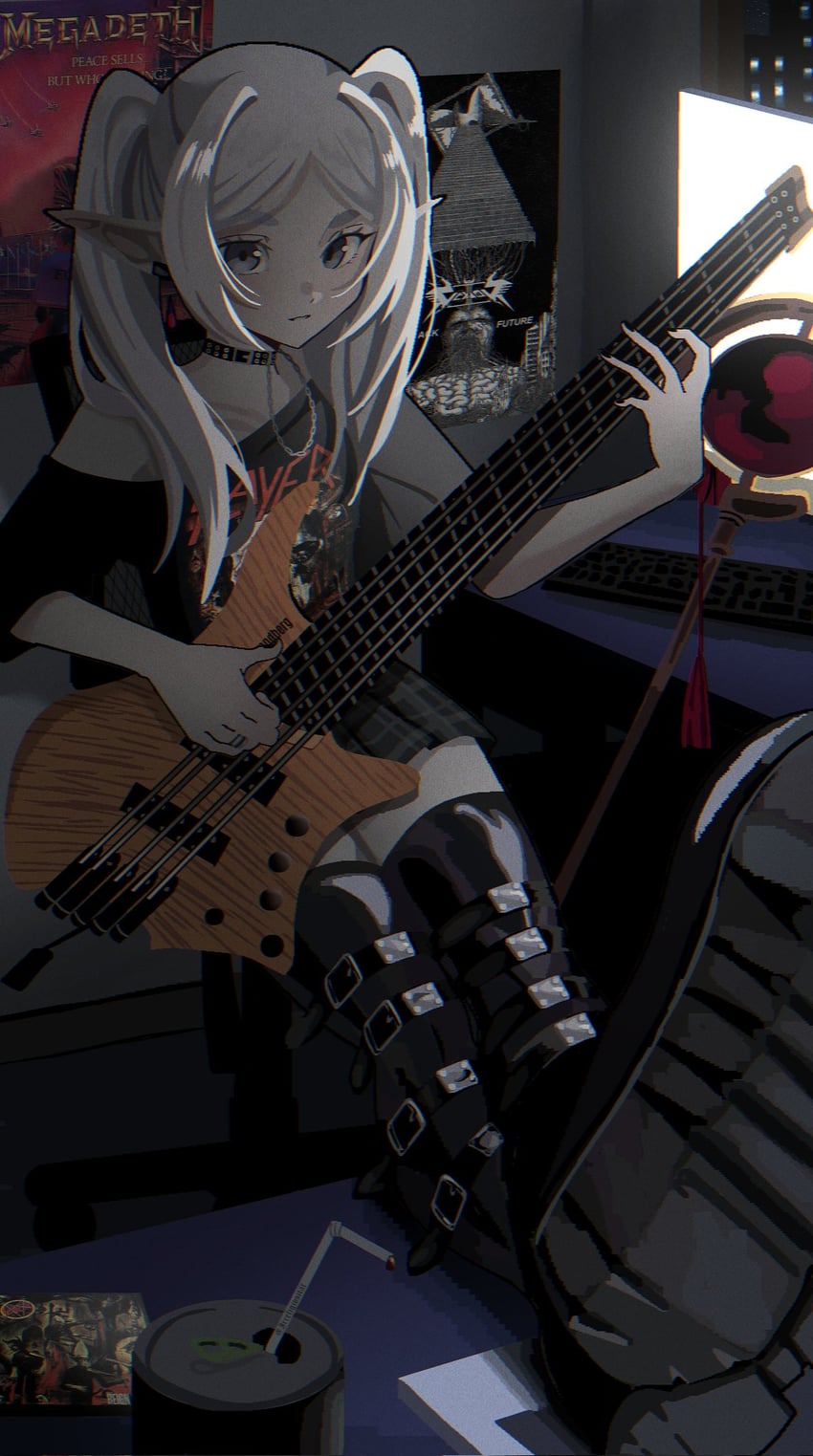 frieren (sousou no frieren and 4 more) drawn by irreligiositat