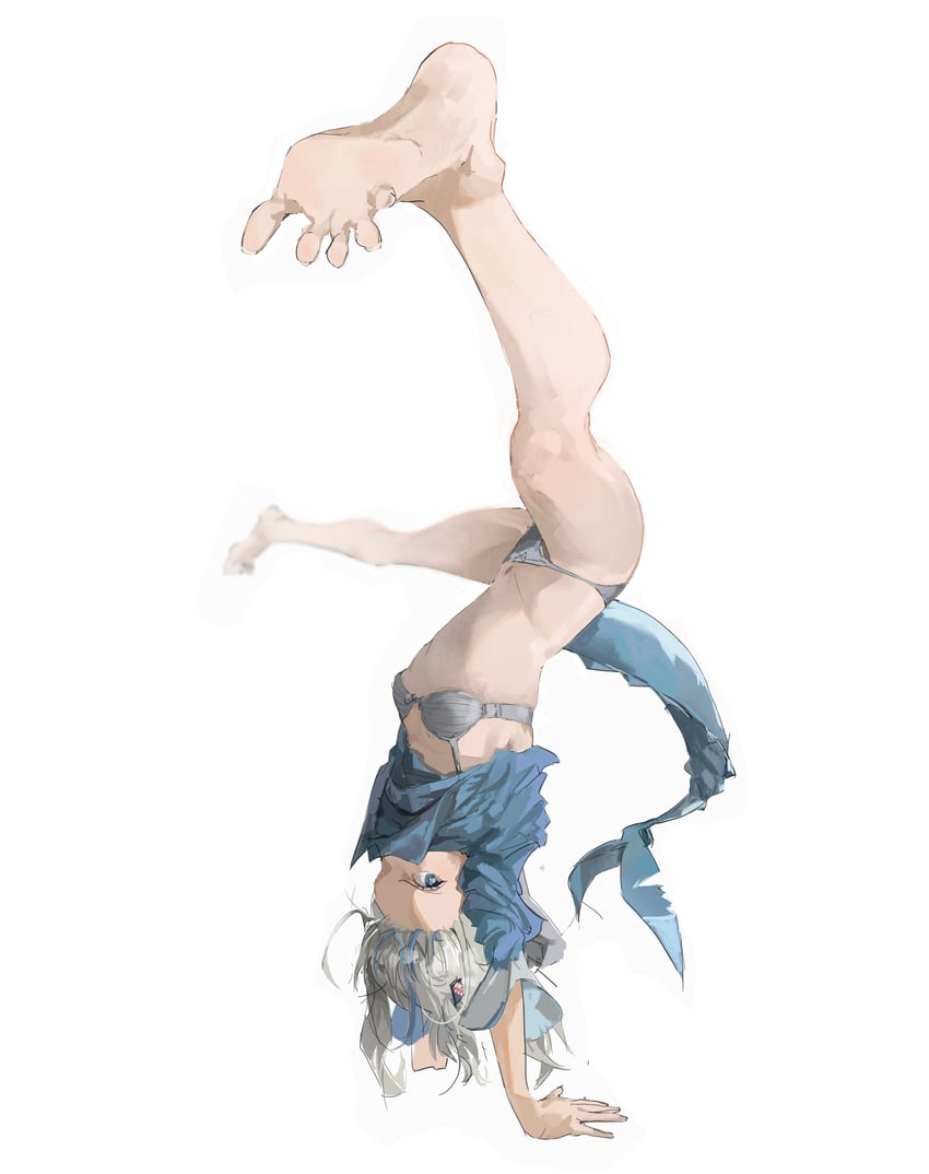 gawr gura (hololive and 1 more) drawn by nenem_(kimnenemmm_art)