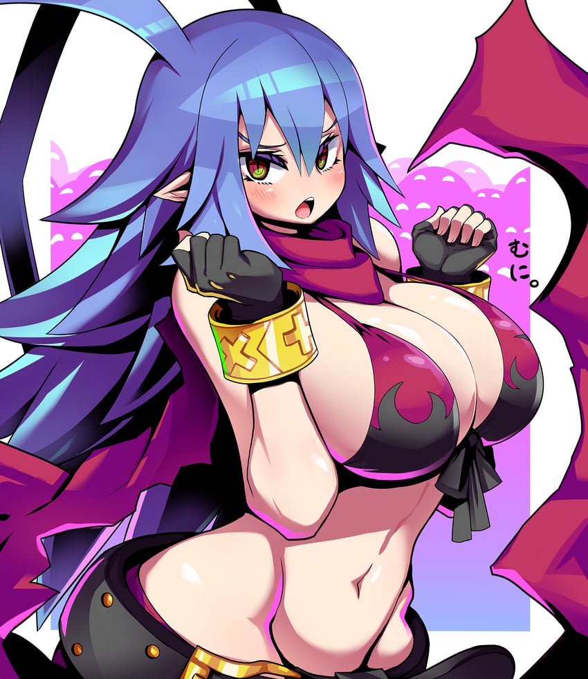 laharl and laharl-chan (disgaea and 1 more) drawn by kara_age