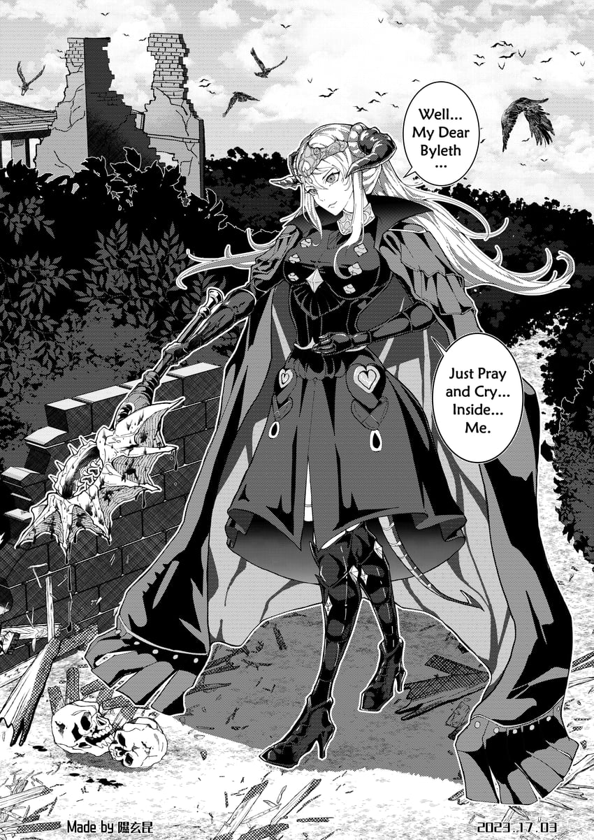 edelgard von hresvelg (fire emblem and 1 more) drawn by wohenaiwanzi
