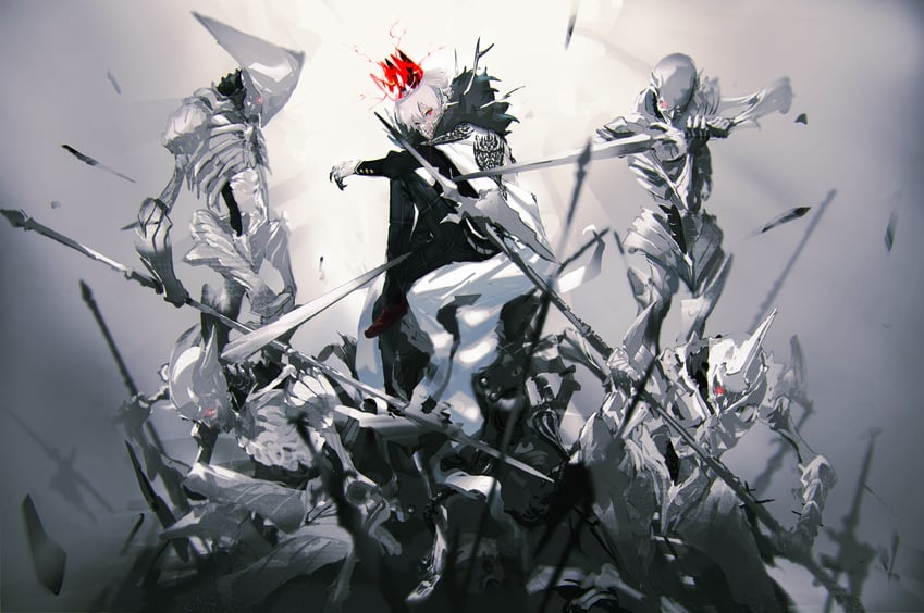 protagonist (monark) drawn by so-bin