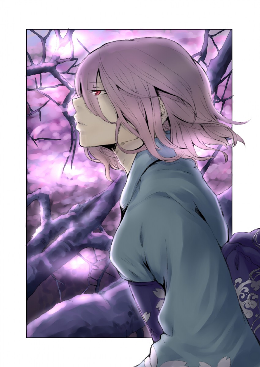 saigyouji yuyuko (touhou) drawn by pokimari