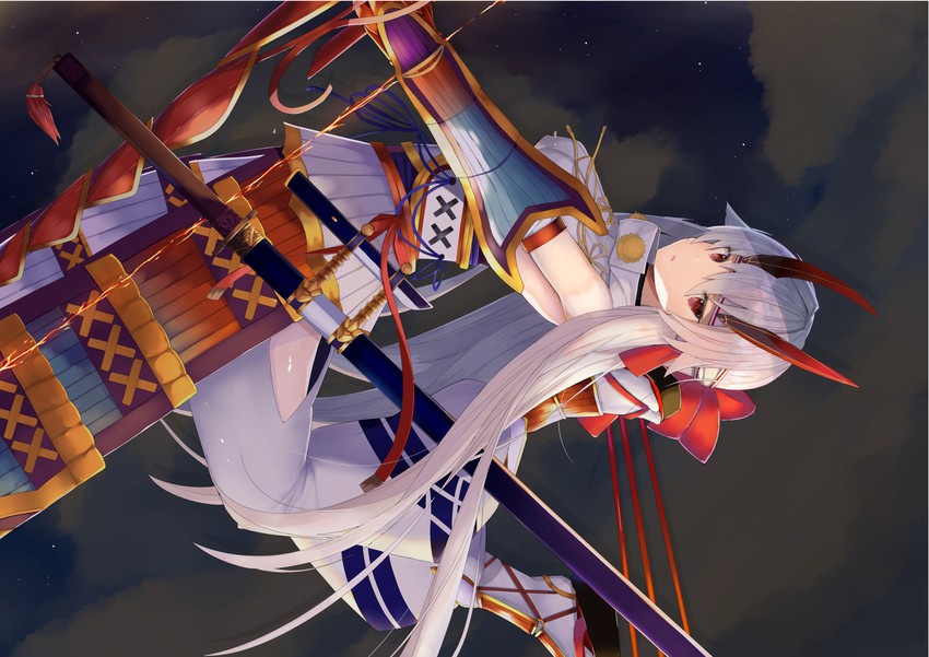 tomoe gozen (fate and 1 more) drawn by kuroshiro_kanae