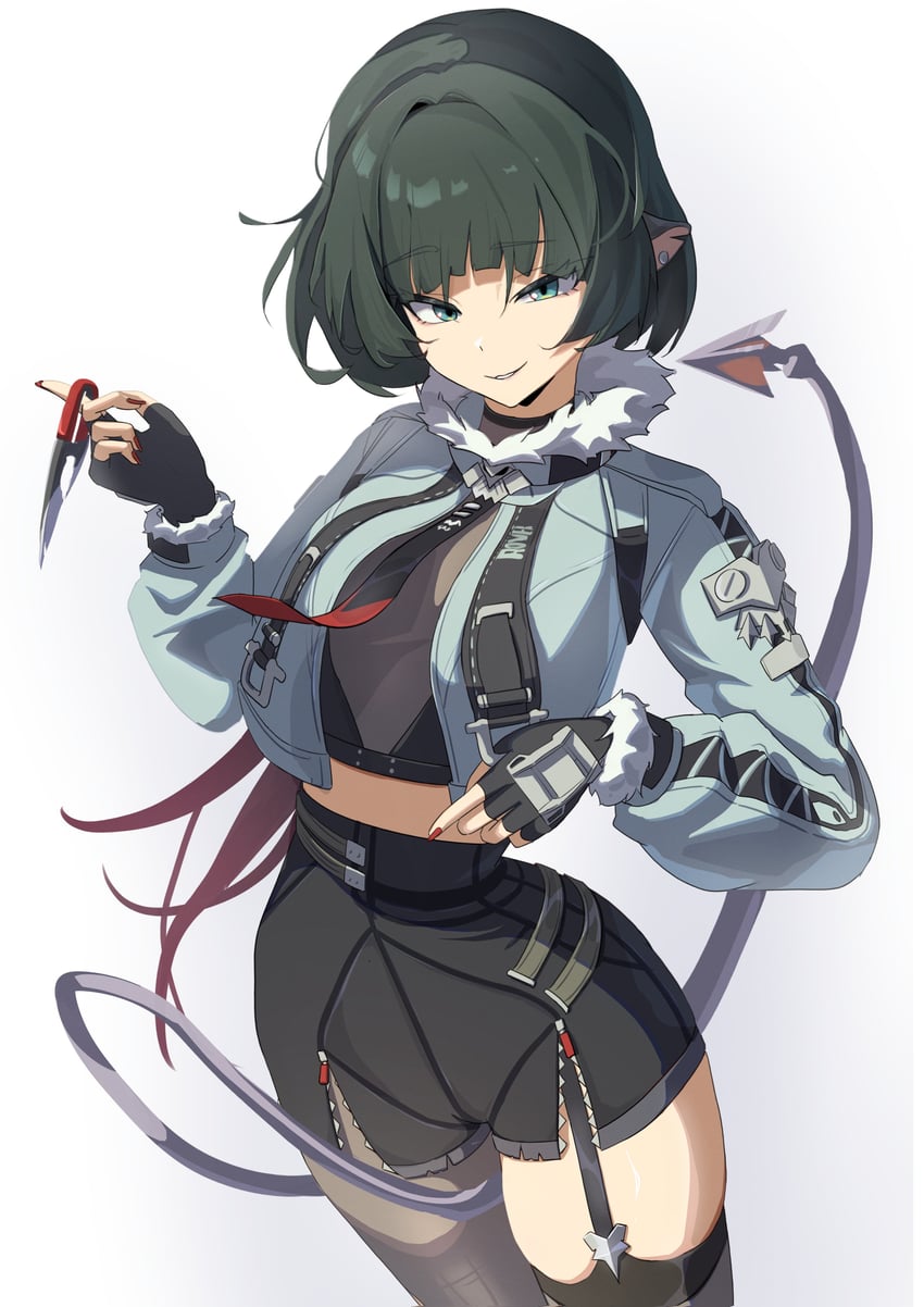 jane doe (zenless zone zero) drawn by tora_(kumo_sakamoto)