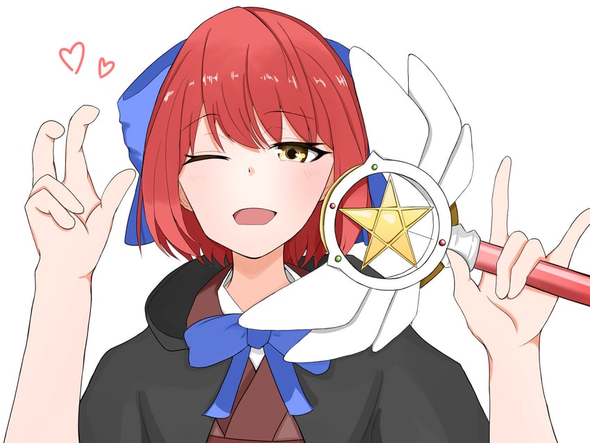 kohaku and magical ruby (fate and 2 more) drawn by manaty_sw