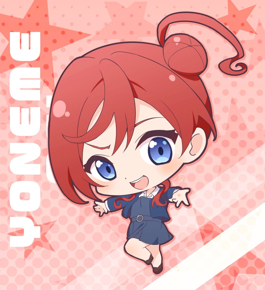 yoneme mei (love live! and 1 more) drawn by saki_usagi
