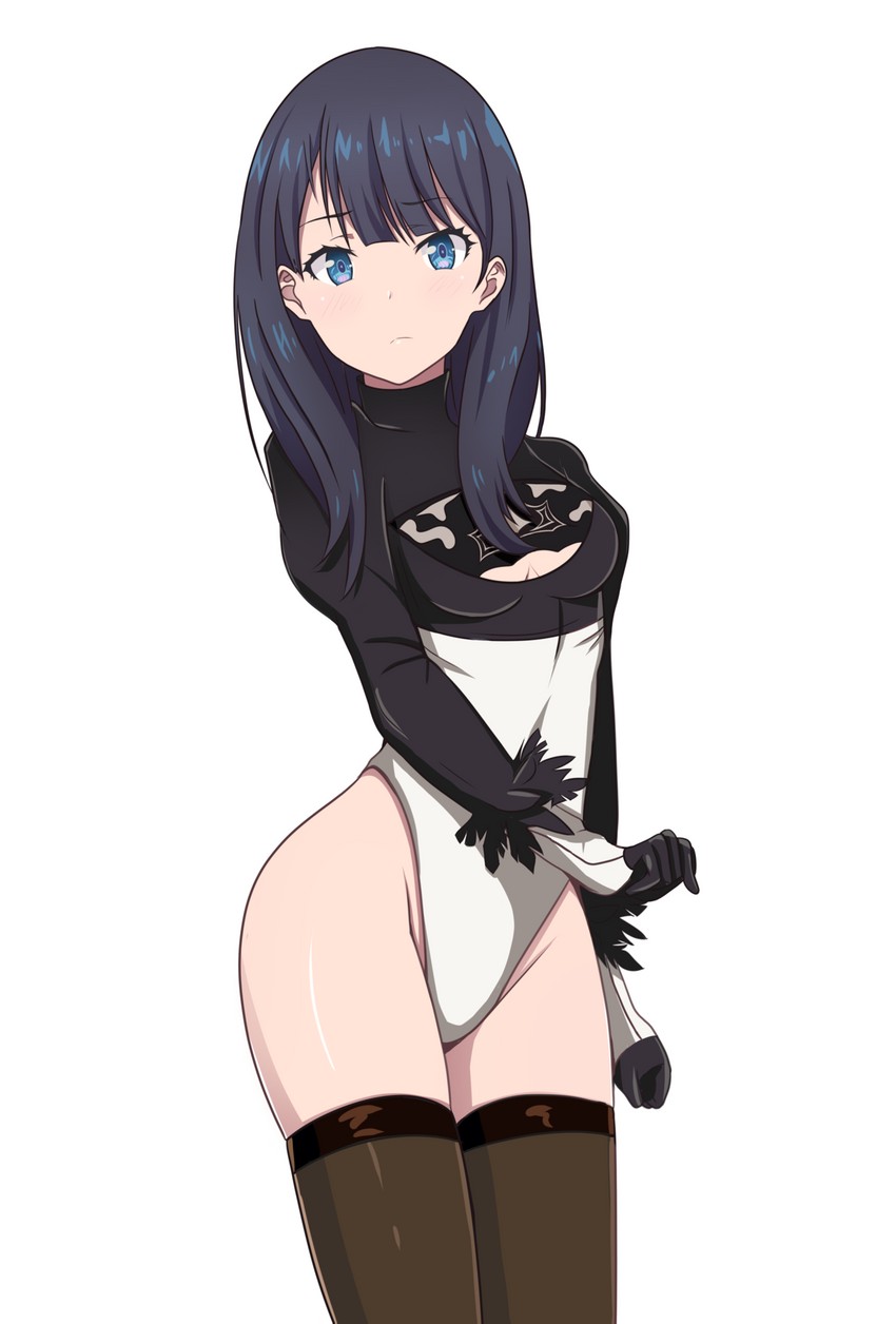 2b and takarada rikka (nier and 3 more) drawn by mahdi