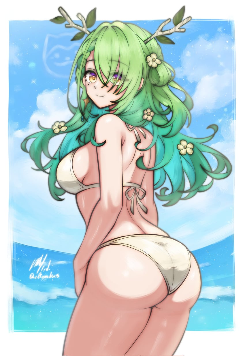 ceres fauna (hololive and 1 more) drawn by rotomdocs