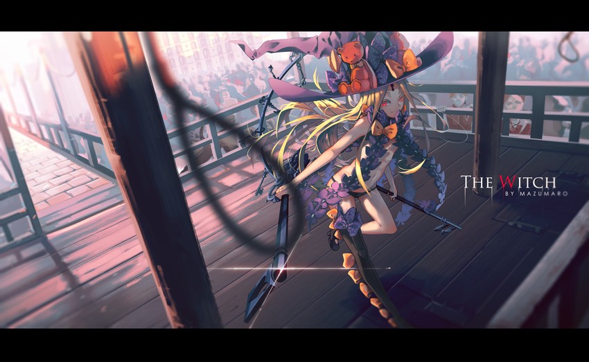abigail williams (fate and 1 more) drawn by mazumaro