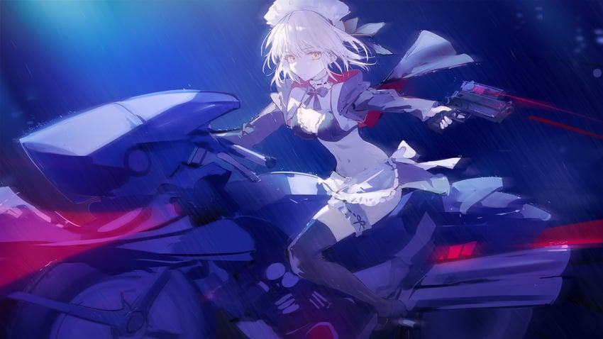 artoria pendragon and saber alter (fate and 1 more) drawn by luozhou_pile
