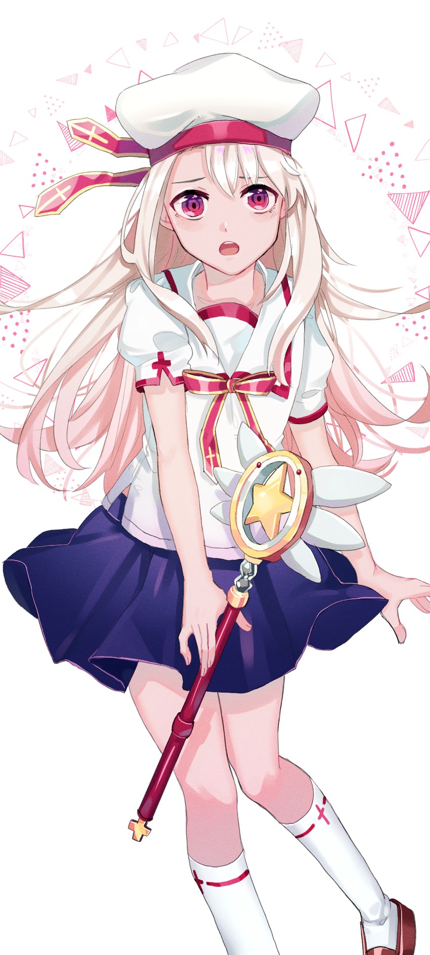 illyasviel von einzbern and magical ruby (fate and 1 more) drawn by gina_61324