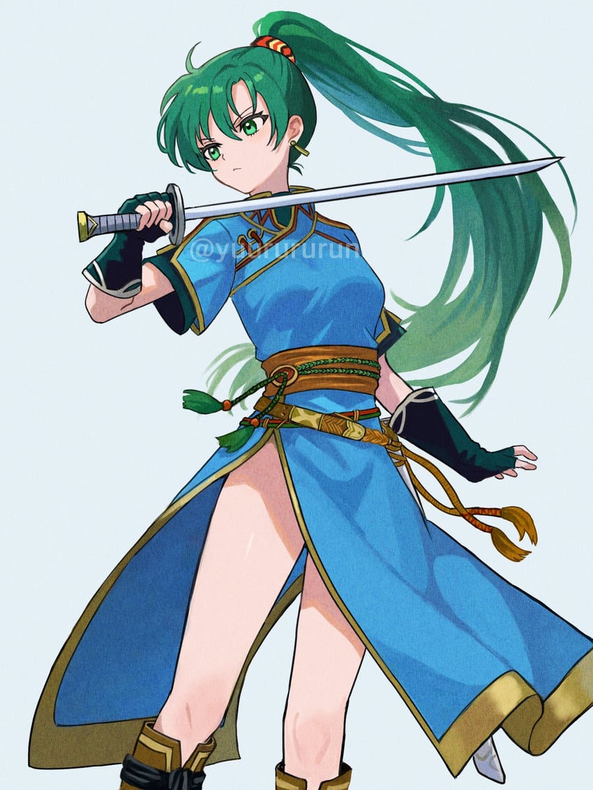 lyn (fire emblem and 1 more) drawn by yuurururun