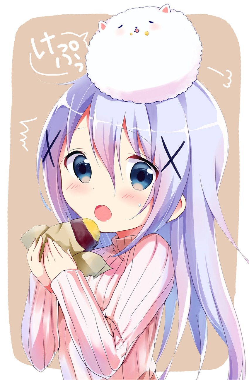 kafuu chino and tippy (gochuumon wa usagi desu ka?) drawn by amedamacon