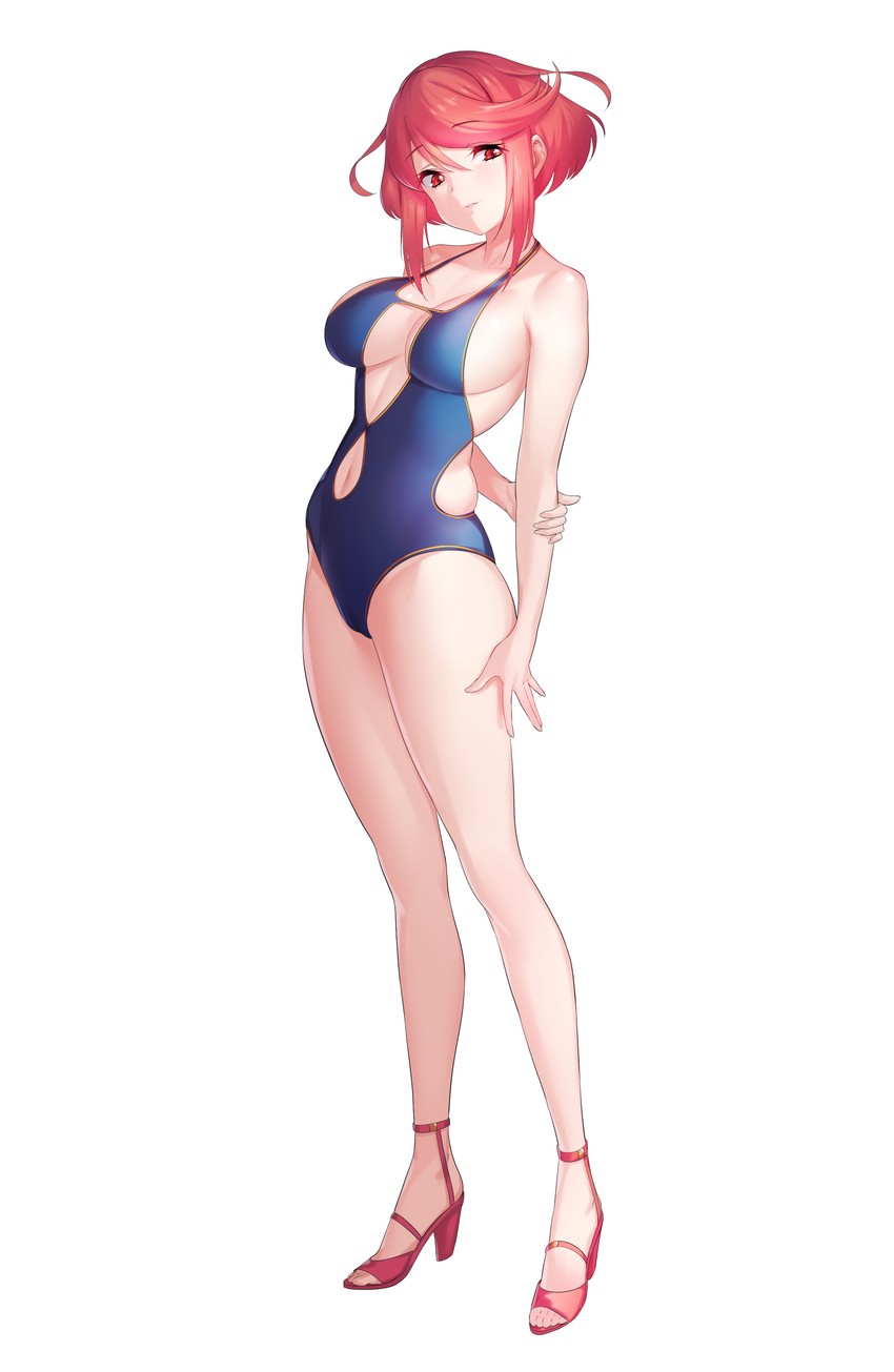 pyra (xenoblade chronicles and 1 more) drawn by green322