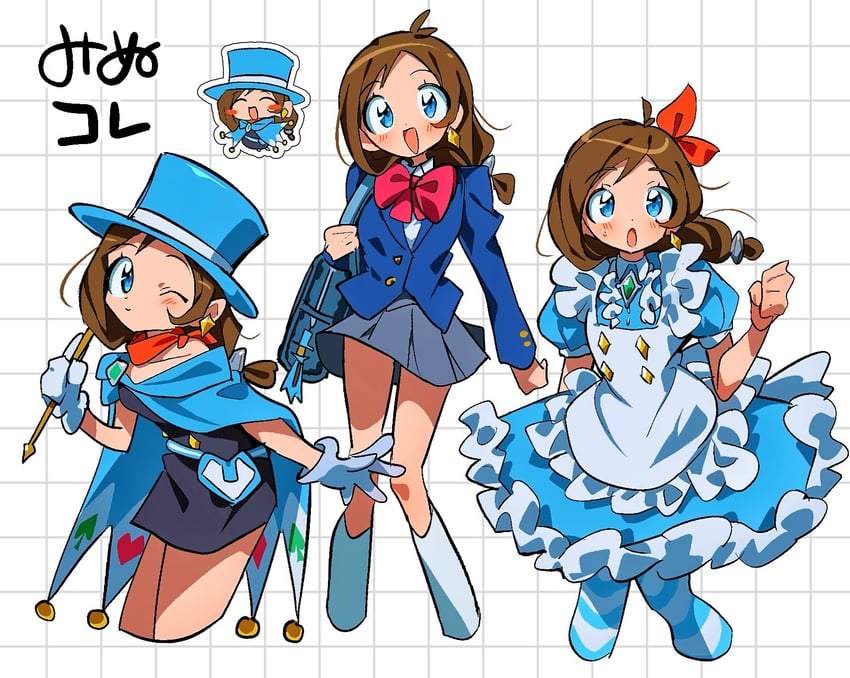 trucy wright (ace attorney and 1 more) drawn by grgrton