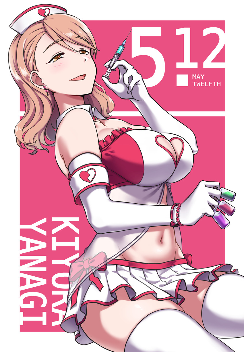 yanagi kiyora (idolmaster and 2 more) drawn by aki_(aoirowings)