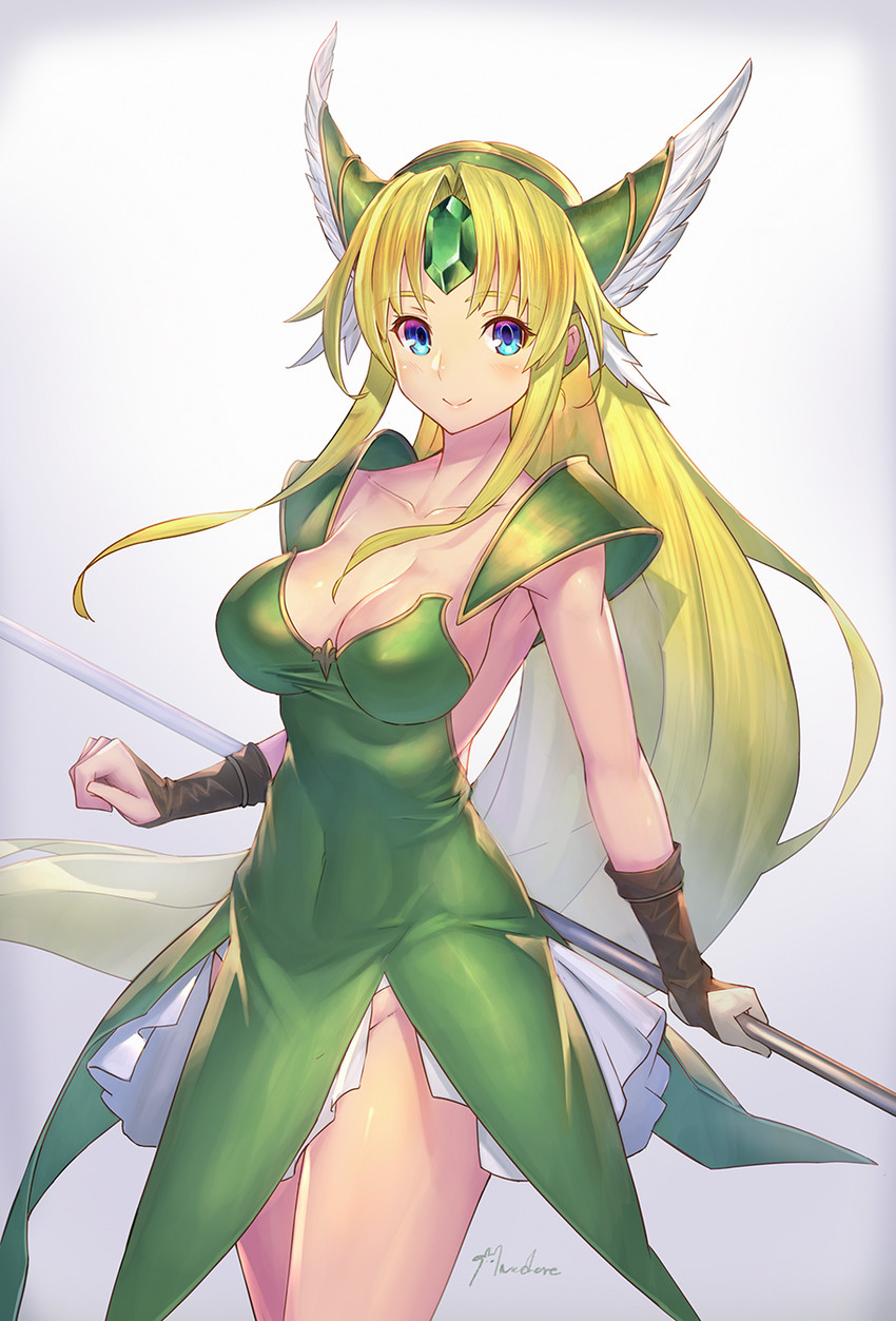 riesz (seiken densetsu and 1 more) drawn by takamine_nadare